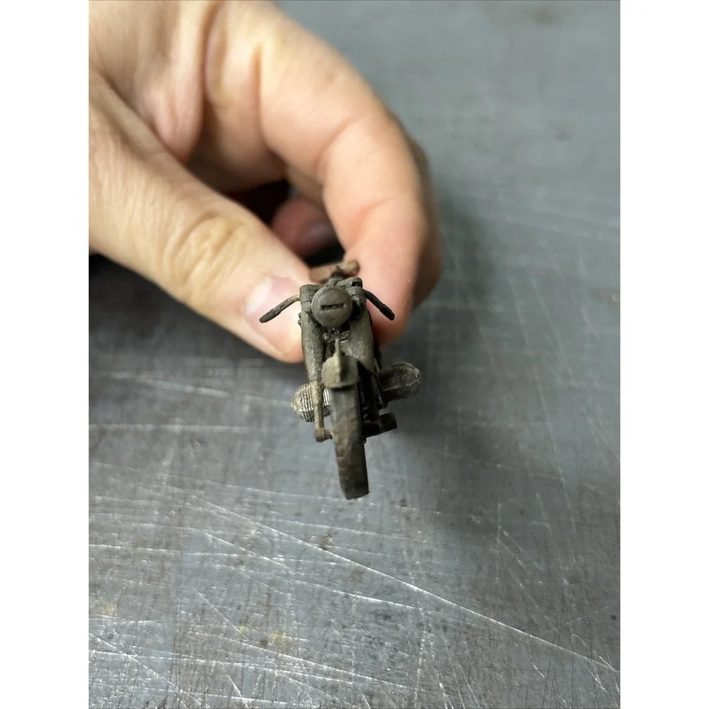 1:35 Prebuilt German Motorcycle WWII‎ Model Built Tamiya Italeri 2.5